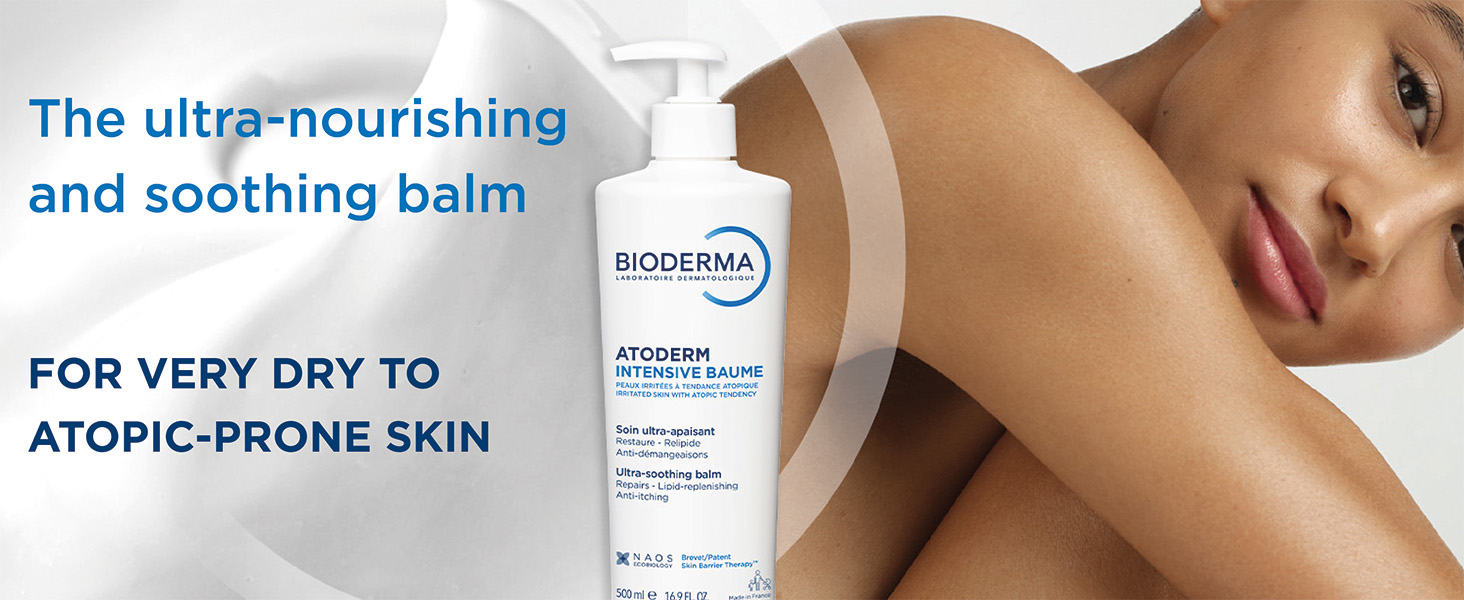 Bioderma Atoderm Intensive Baume brand information panel