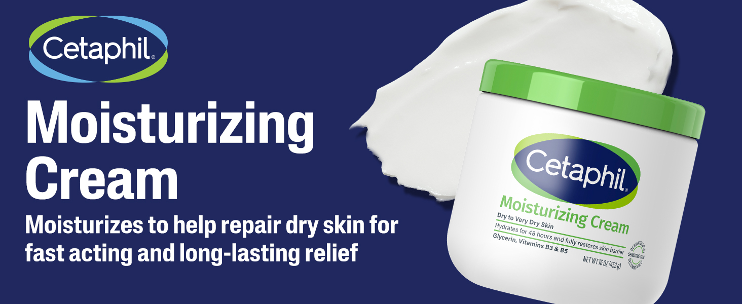Cetaphil Moisturising Cream product information from Amazon listing