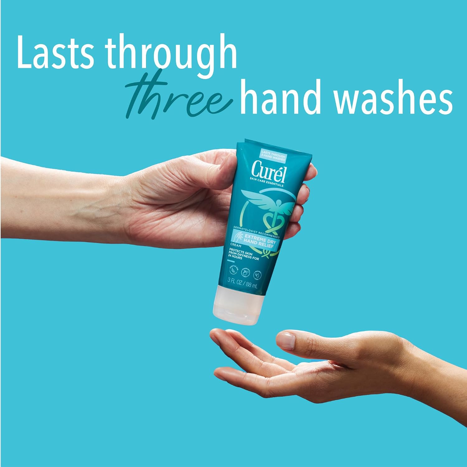 Curel Extreme Dry Hand Relief product information from Amazon listing