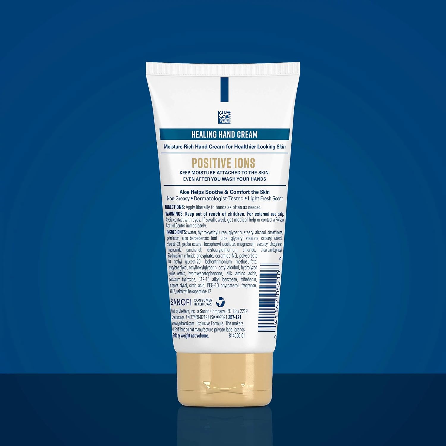 Gold Bond Healing Hand Cream with Aloe product information from Amazon listing