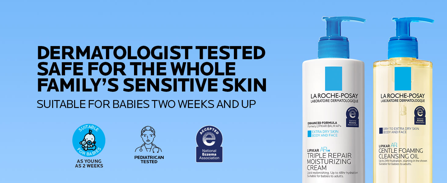 La Roche-Posay Lipikar AP+MAX Triple Repair Cream brand information panel