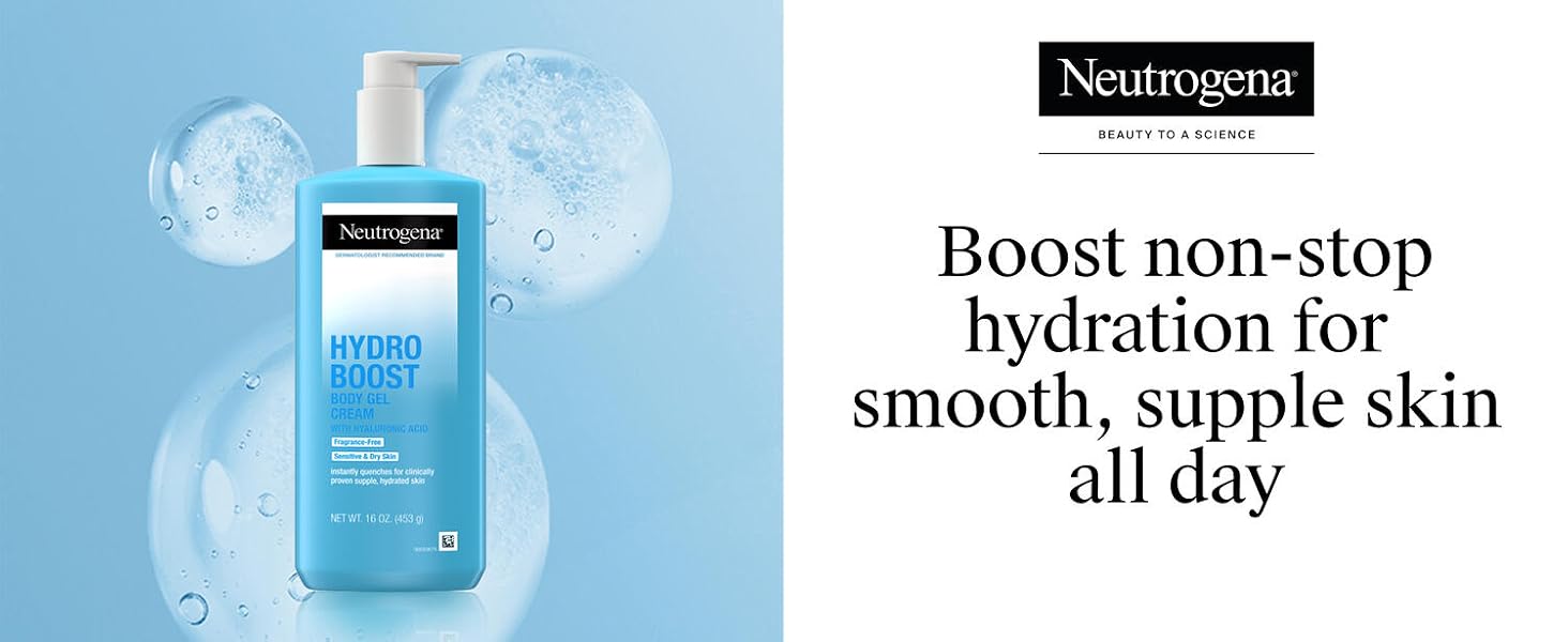 Neutrogena Hydro Boost Body Gel Cream product information from Amazon listing