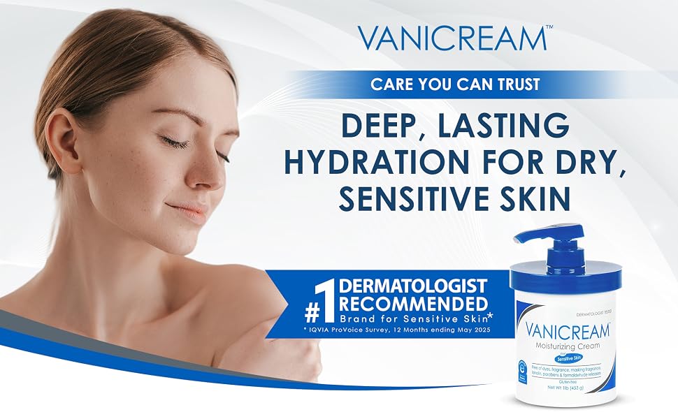 Vanicream Moisturizing Cream product information from Amazon listing